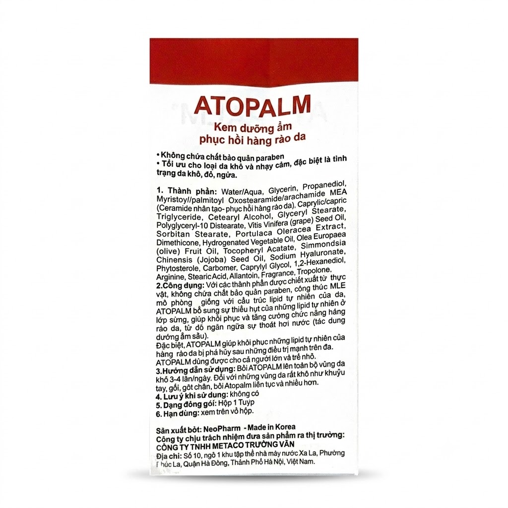 ATOPALM — 30ml kem dưỡng ẩm cho da khô, da nhạy cảm - ảnh 7