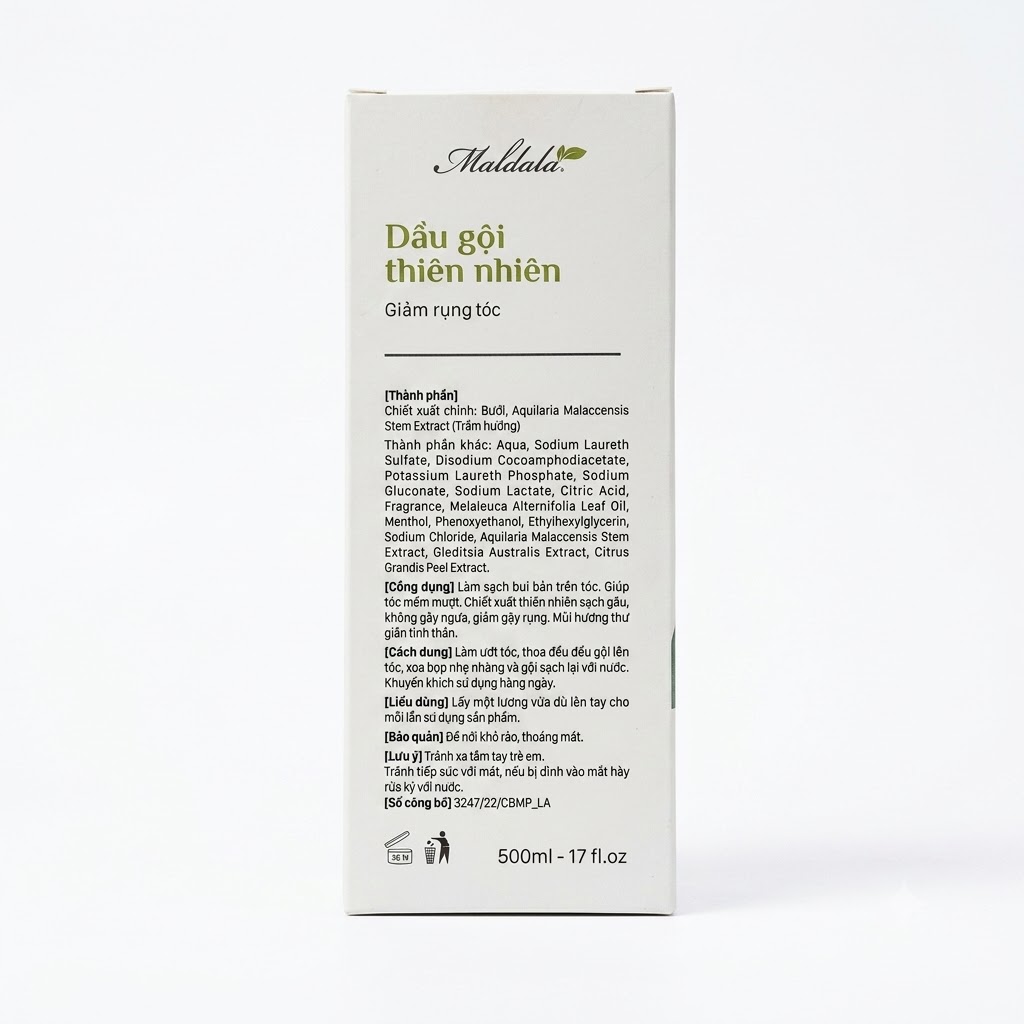 Dầu gội thiên thiên Maldala — Giúp tóc mềm mượt, giảm gãy rụng - ảnh 2