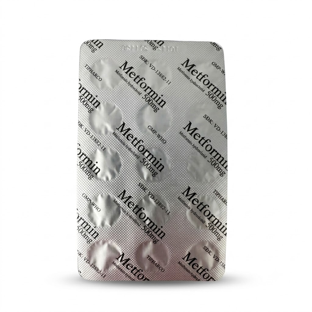 METFORMIN 500mg - Điều trị bệnh đái tháo đường type 2 - ảnh 6