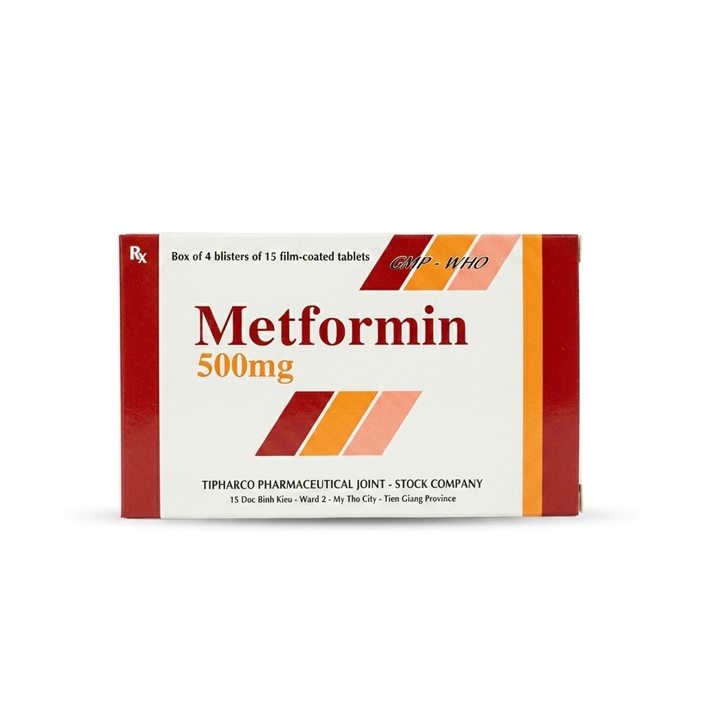 METFORMIN 500mg - Điều trị bệnh đái tháo đường type 2 - ảnh 3
