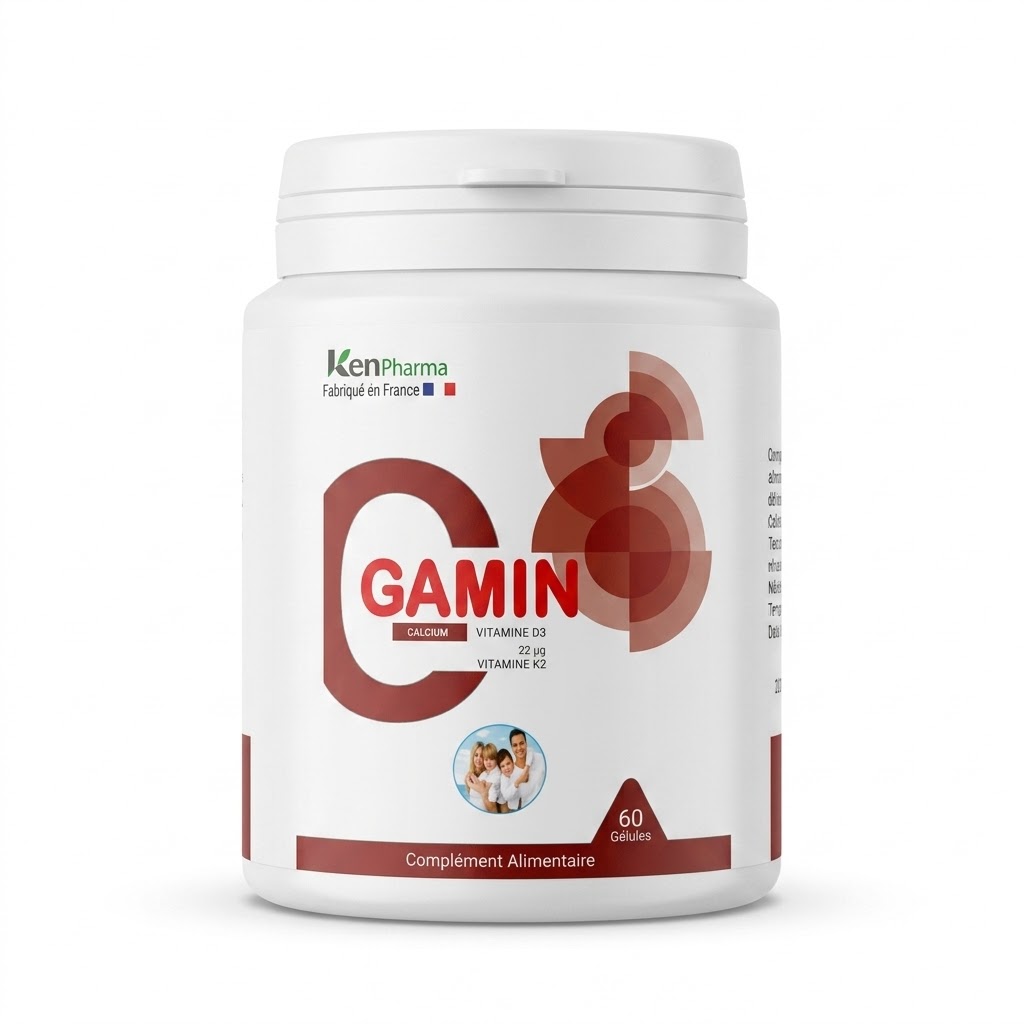 GAMIN — Bổ sung Canxi hữu cơ, D3, K2 giúp xương răng chắc khỏe - ảnh 4