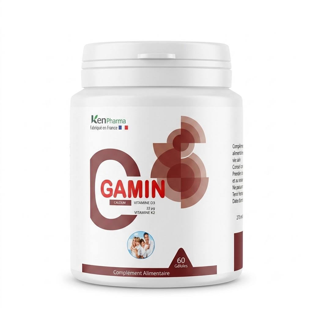 GAMIN — Bổ sung Canxi hữu cơ, D3, K2 giúp xương răng chắc khỏe - ảnh 7