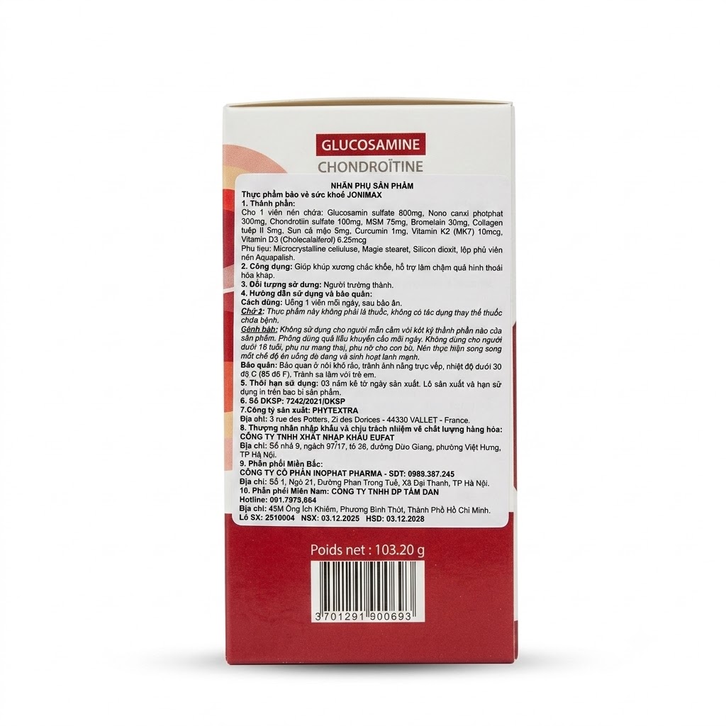 JONIMAX — Dưỡng khớp, làm chậm quá trình thoái hóa khớp - ảnh 3