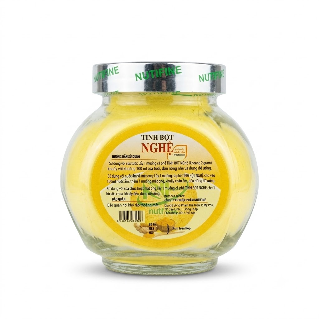 TINH BỘT NGHỆ — Bổ sung chiết xuất tinh bột nghệ từ thiên nhiên - ảnh 5