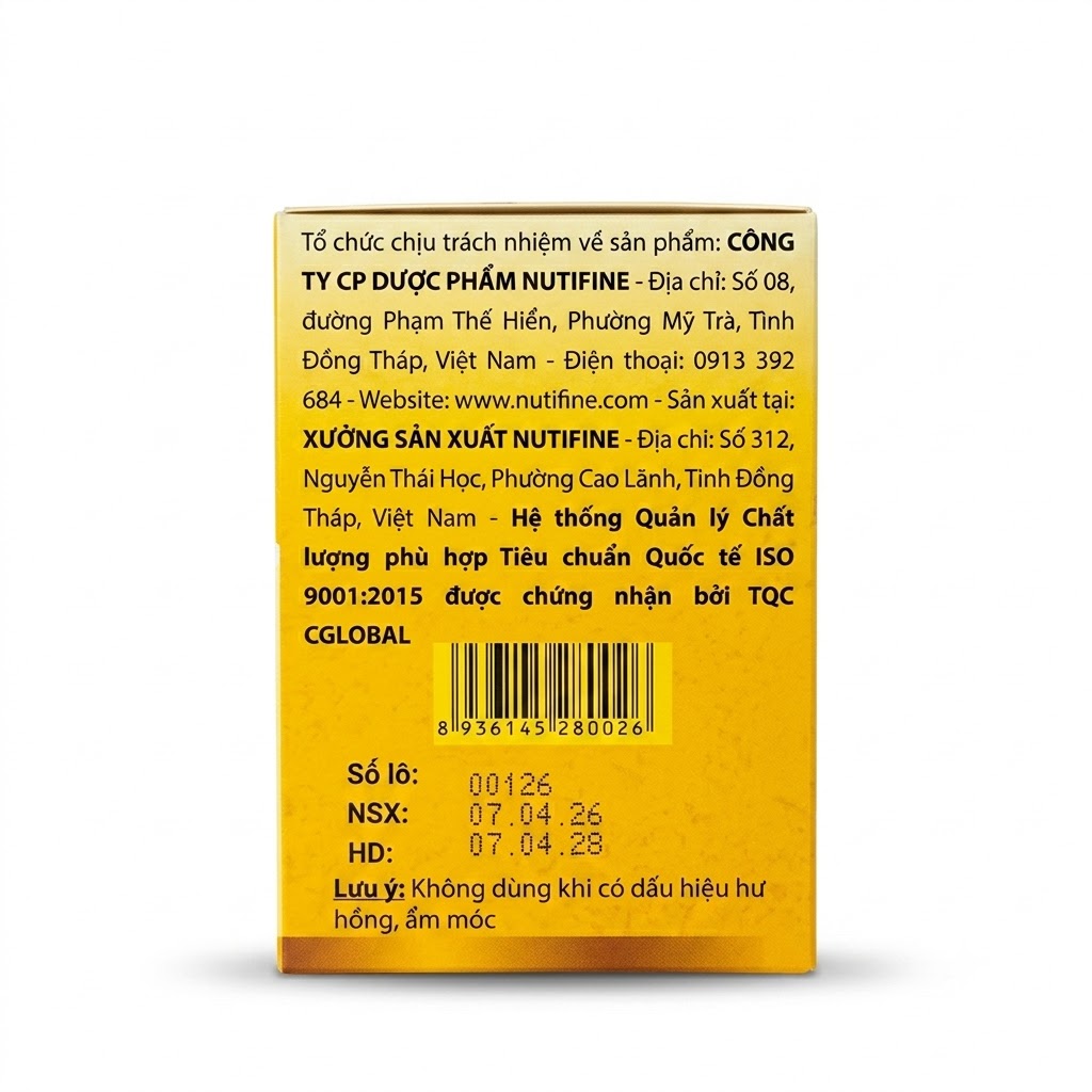 TINH BỘT NGHỆ — Bổ sung chiết xuất tinh bột nghệ từ thiên nhiên - ảnh 2
