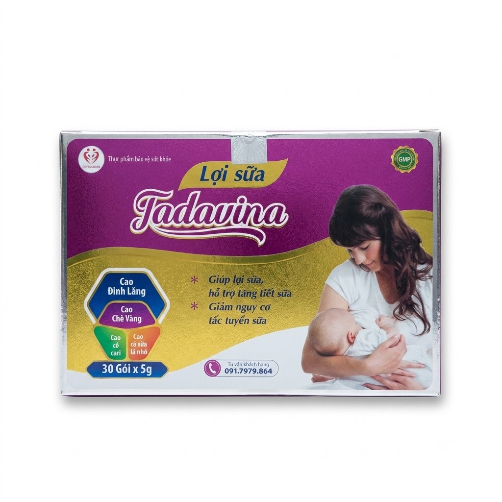 LỢI SỮA TADAVINA — Giúp lợi sữa, giảm nguy cơ tắc tuyến sữa - ảnh 6