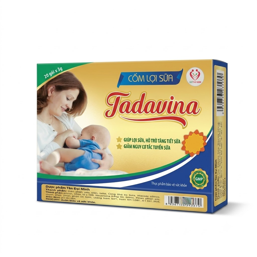 CỐM LỢI SỮA TADAVINA — Giúp lợi sữa, hỗ trợ tăng tiết sữa - ảnh 7