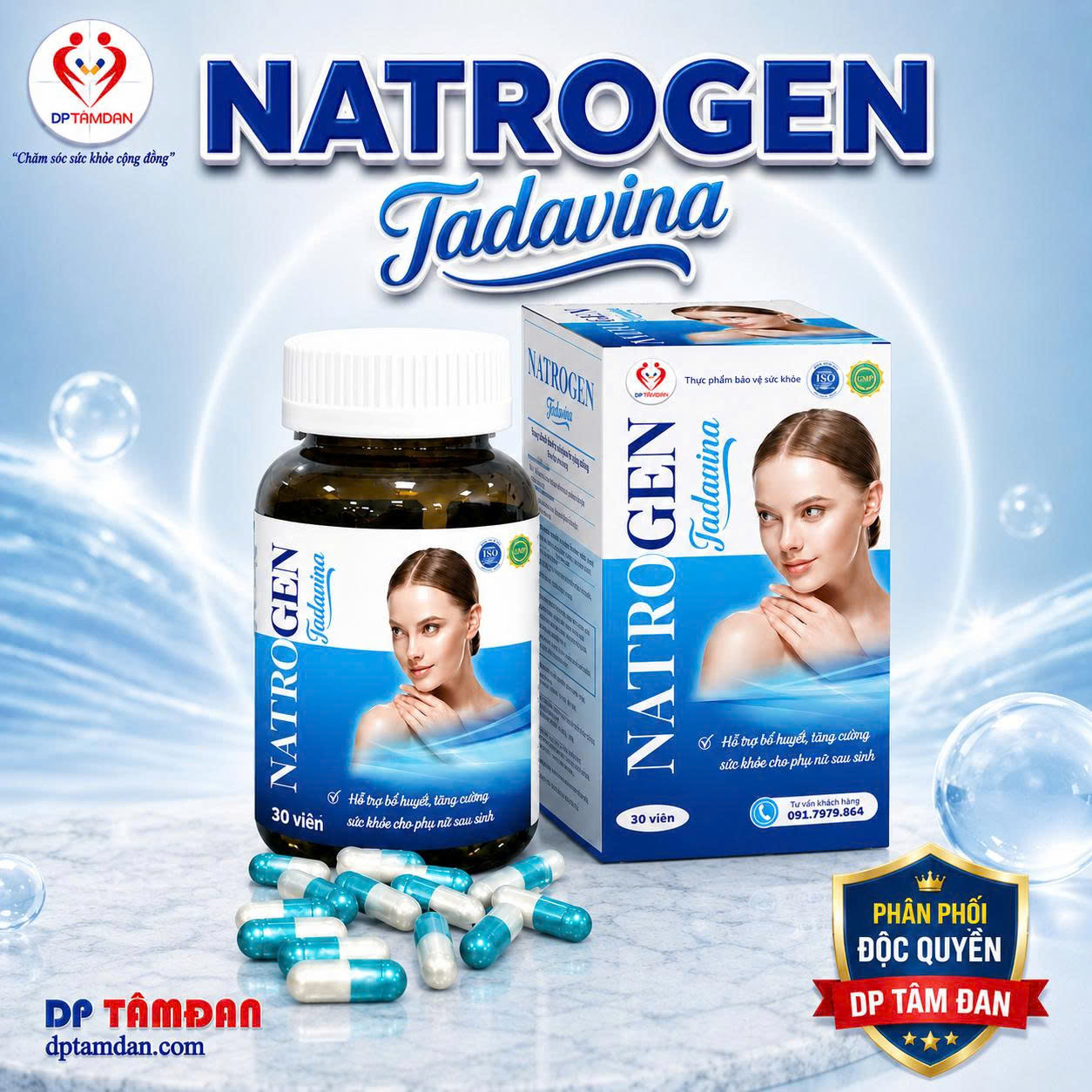 NATROGEN TADAVINA — Bổ huyết, tăng cường sức khỏe cho phụ nữ sau sinh