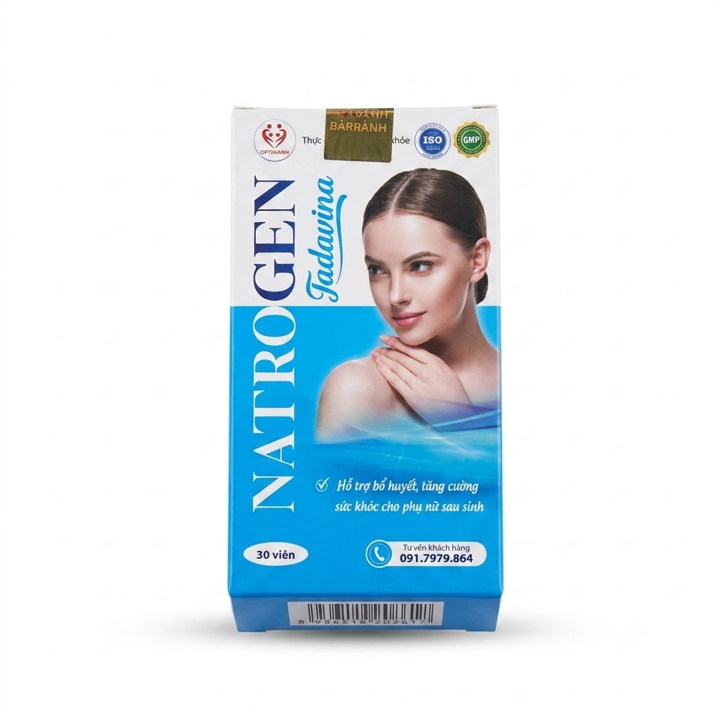 NATROGEN TADAVINA — Bổ huyết, tăng cường sức khỏe cho phụ nữ sau sinh - ảnh 7