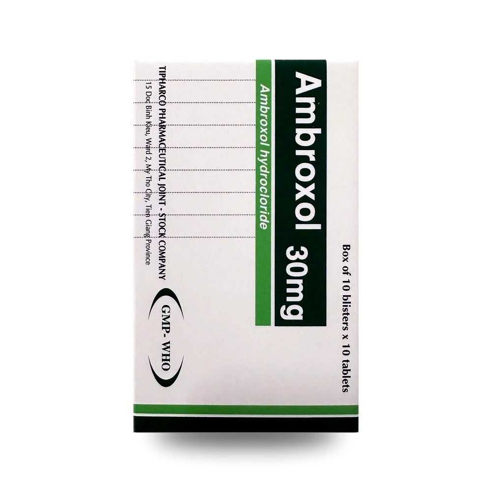 AMBROXOL 30mg — Tiêu nhầy, long đờm - ảnh 2