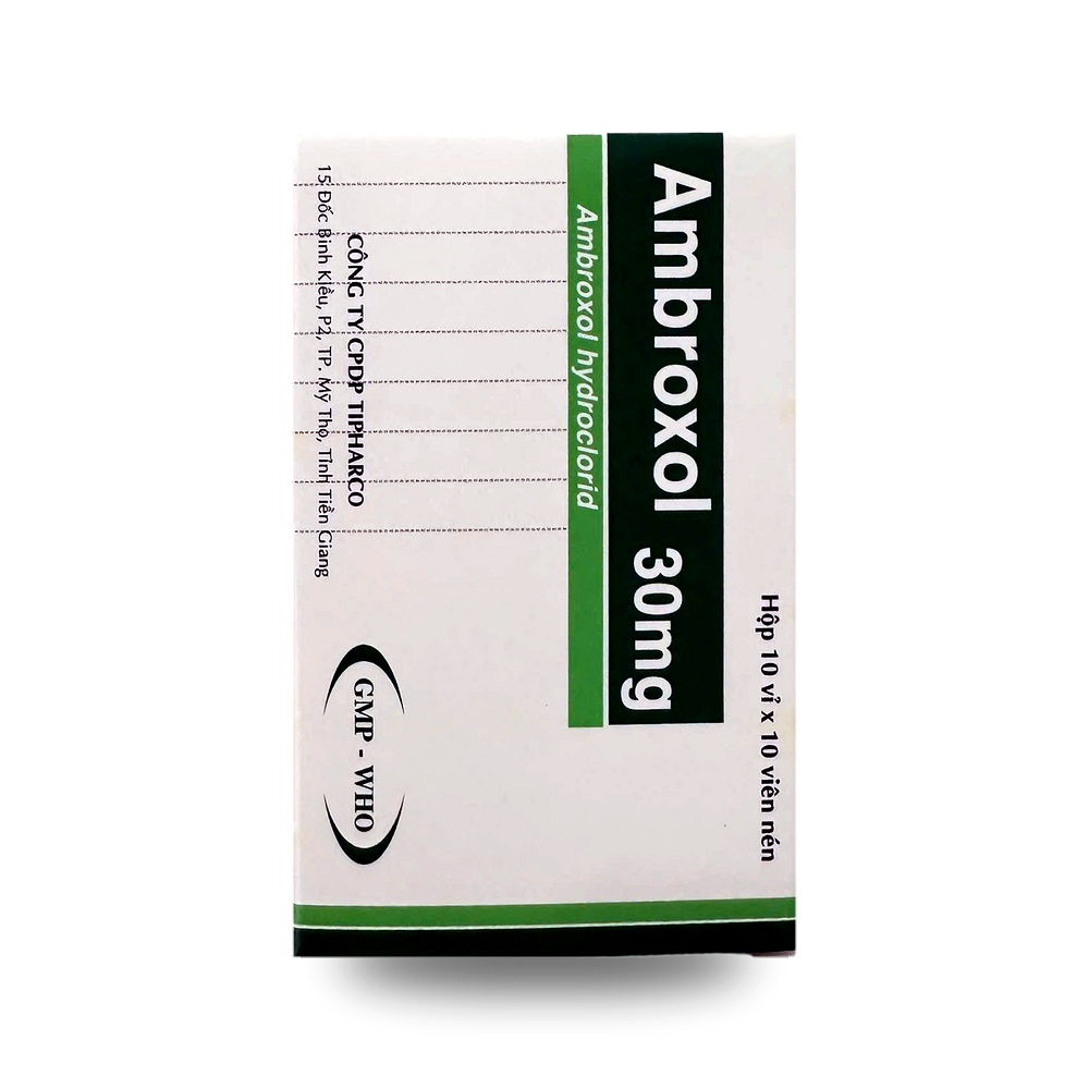 AMBROXOL 30mg — Tiêu nhầy, long đờm - ảnh 4