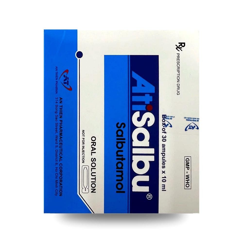 ATISALBU 10ml - Điều trị hen, giảm co thắt phế quản - ảnh 2