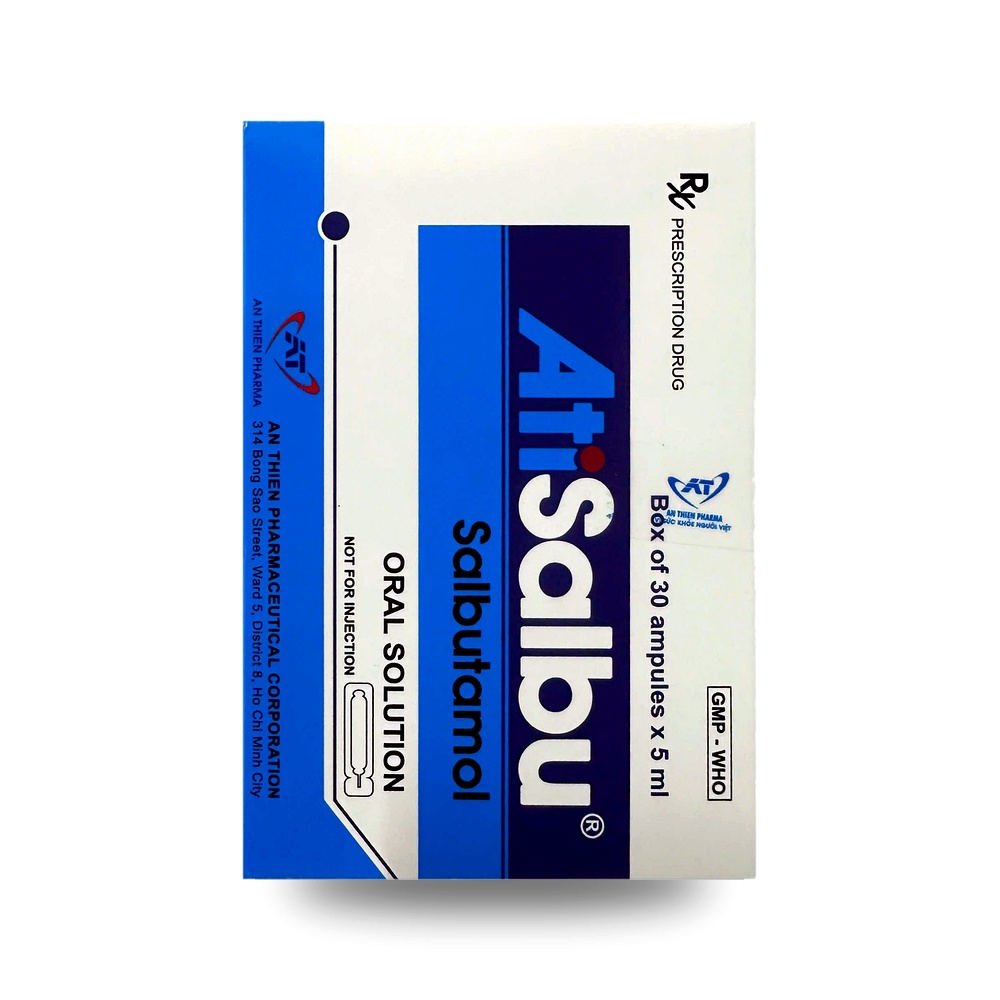 ATISALBU 5ml - Điều trị hen, giảm co thắt phế quản - ảnh 2