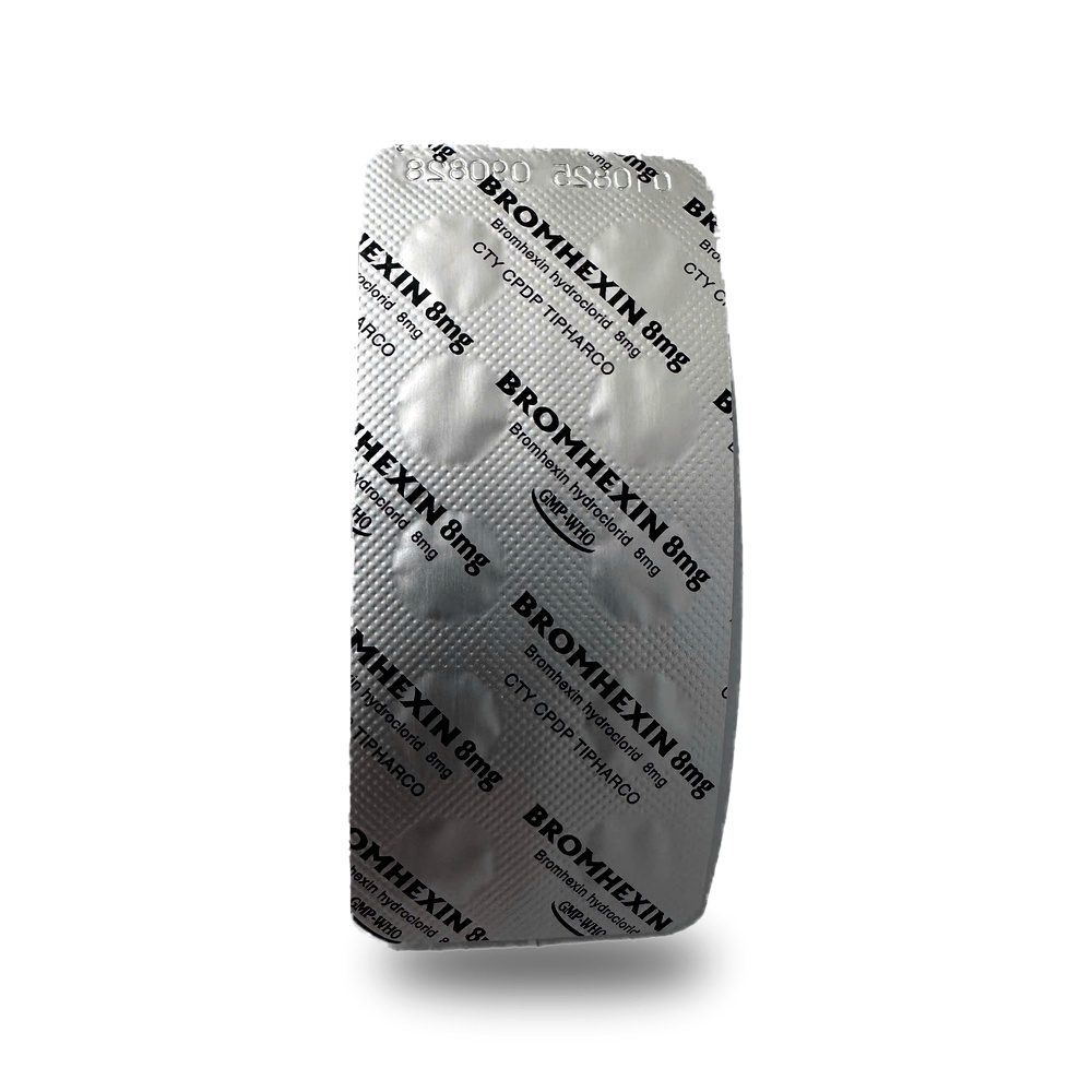 BROMHEXIN 8mg — Tiêu nhầy, long đờm - ảnh 4