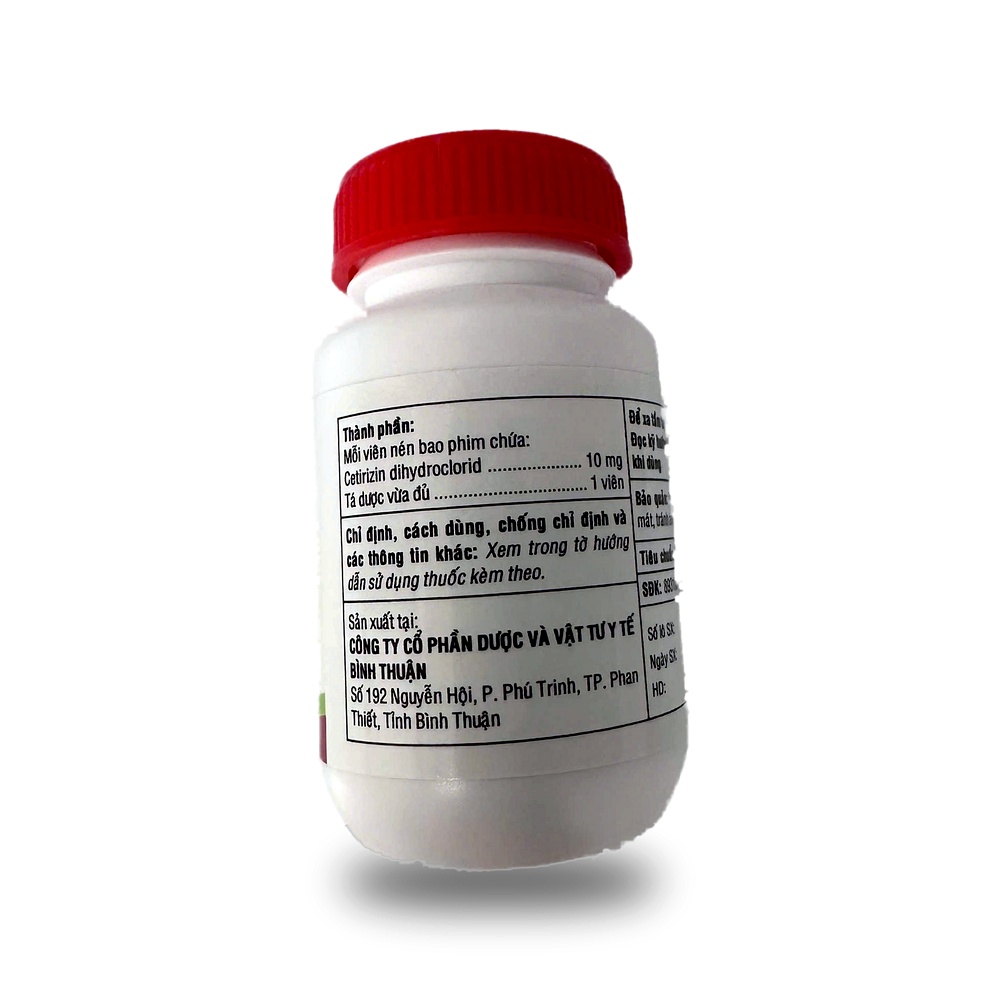 CETIRIZIN 10mg — Điều trị viêm mũi dị ứng, mề đay - ảnh 6