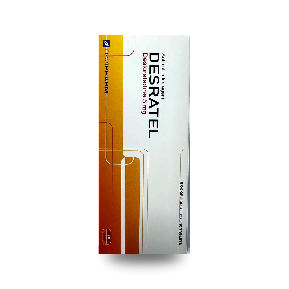 DESRATEL — Điều trị viêm mũi dị ứng, mề đay - ảnh 5