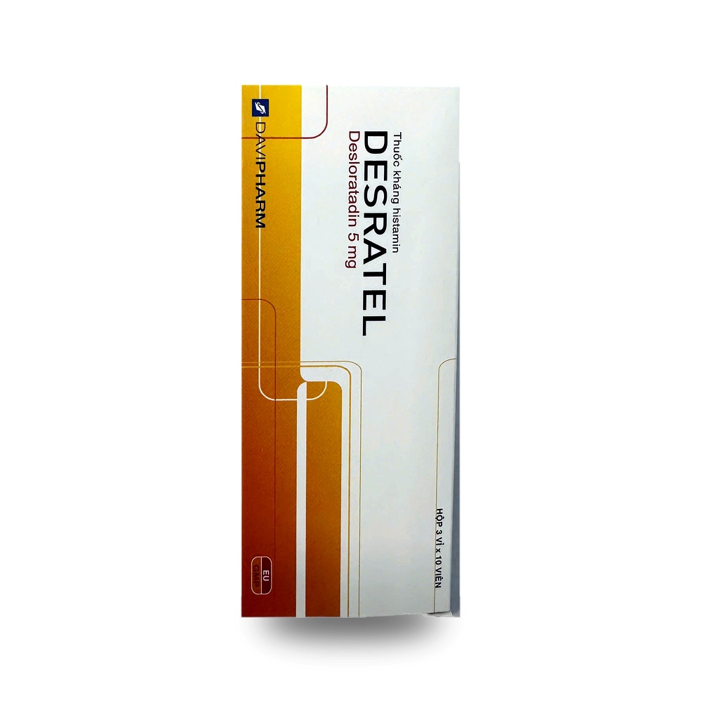 DESRATEL — Điều trị viêm mũi dị ứng, mề đay - ảnh 3