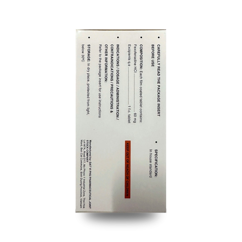 MALAG-60 — Điều trị viêm mũi dị ứng, mề đay - ảnh 5