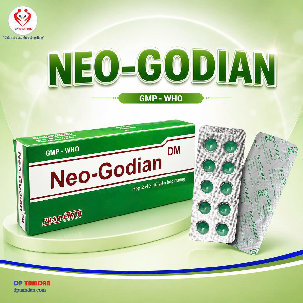 NEO-GODIAN — Giảm ho, long đờm