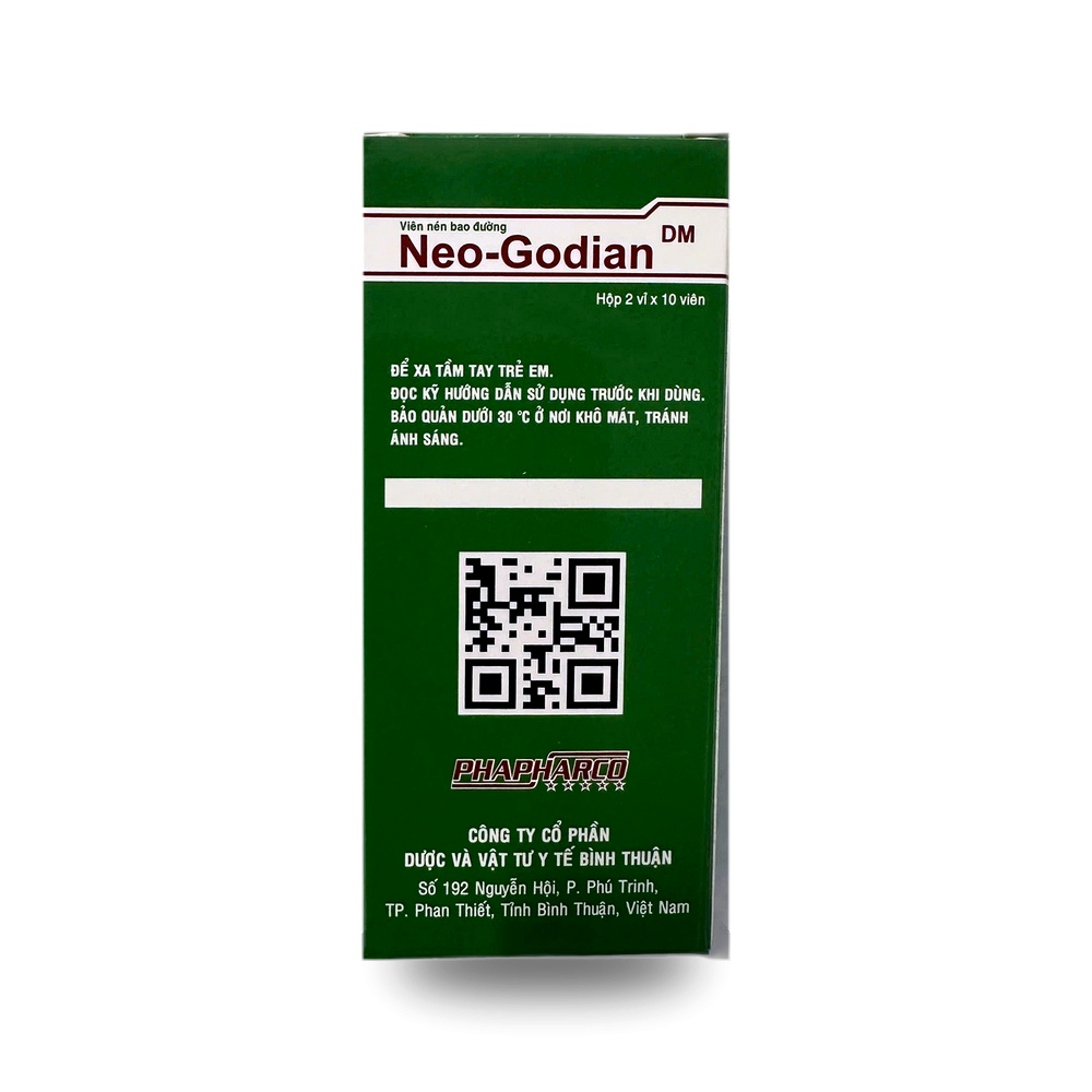 NEO-GODIAN — Giảm ho, long đờm - ảnh 9