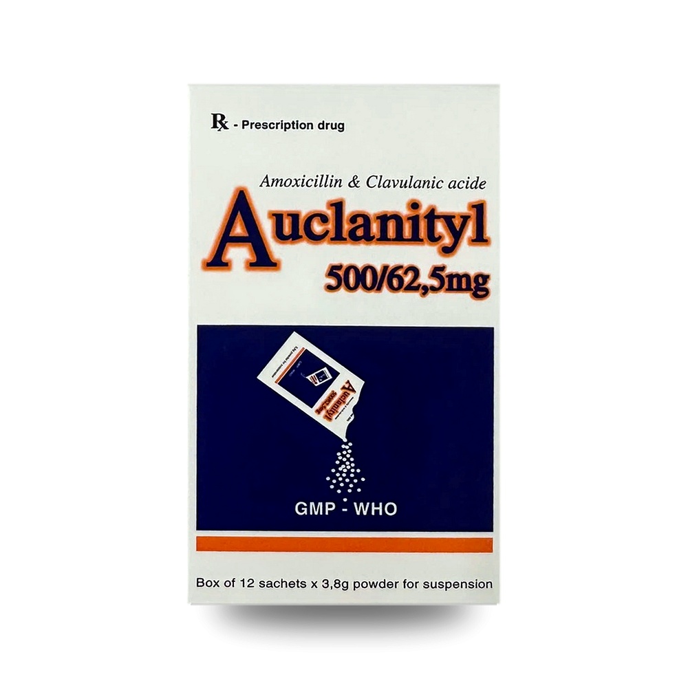 AUCLANITYL 562,5mg GÓI — Kháng sinh điều trị nhiễm khuẩn - ảnh 9