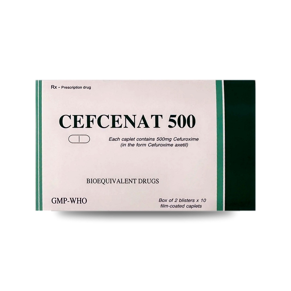 CEFCENAT 500 — Kháng sinh điều trị nhiễm khuẩn - ảnh 9