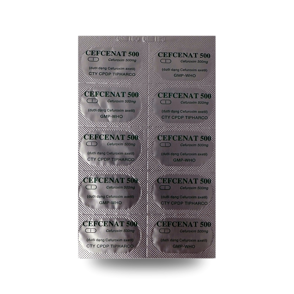 CEFCENAT 500 — Kháng sinh điều trị nhiễm khuẩn - ảnh 4