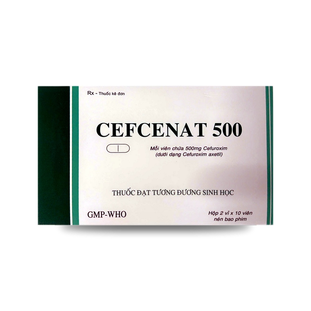 CEFCENAT 500 — Kháng sinh điều trị nhiễm khuẩn - ảnh 8