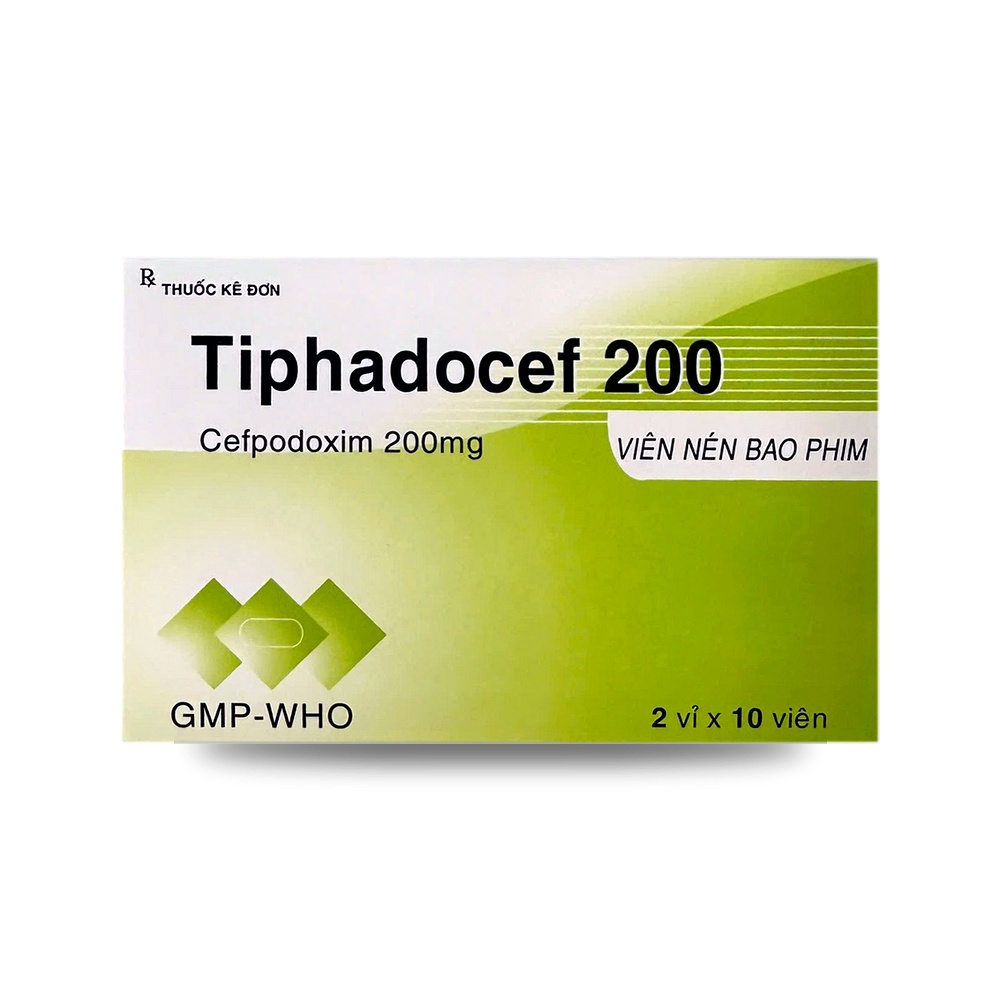 TIPHADOCEF 200 — Kháng sinh điều trị nhiễm khuẩn - ảnh 9