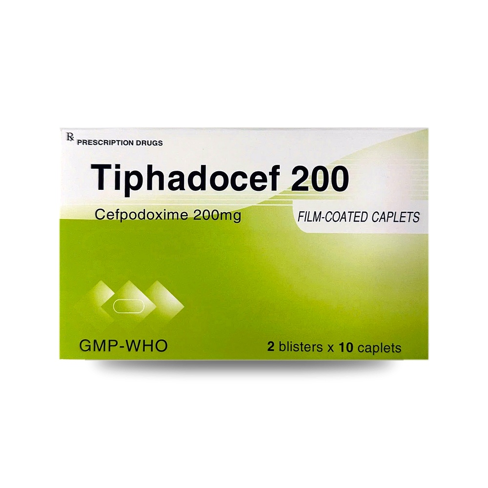 TIPHADOCEF 200 — Kháng sinh điều trị nhiễm khuẩn - ảnh 6