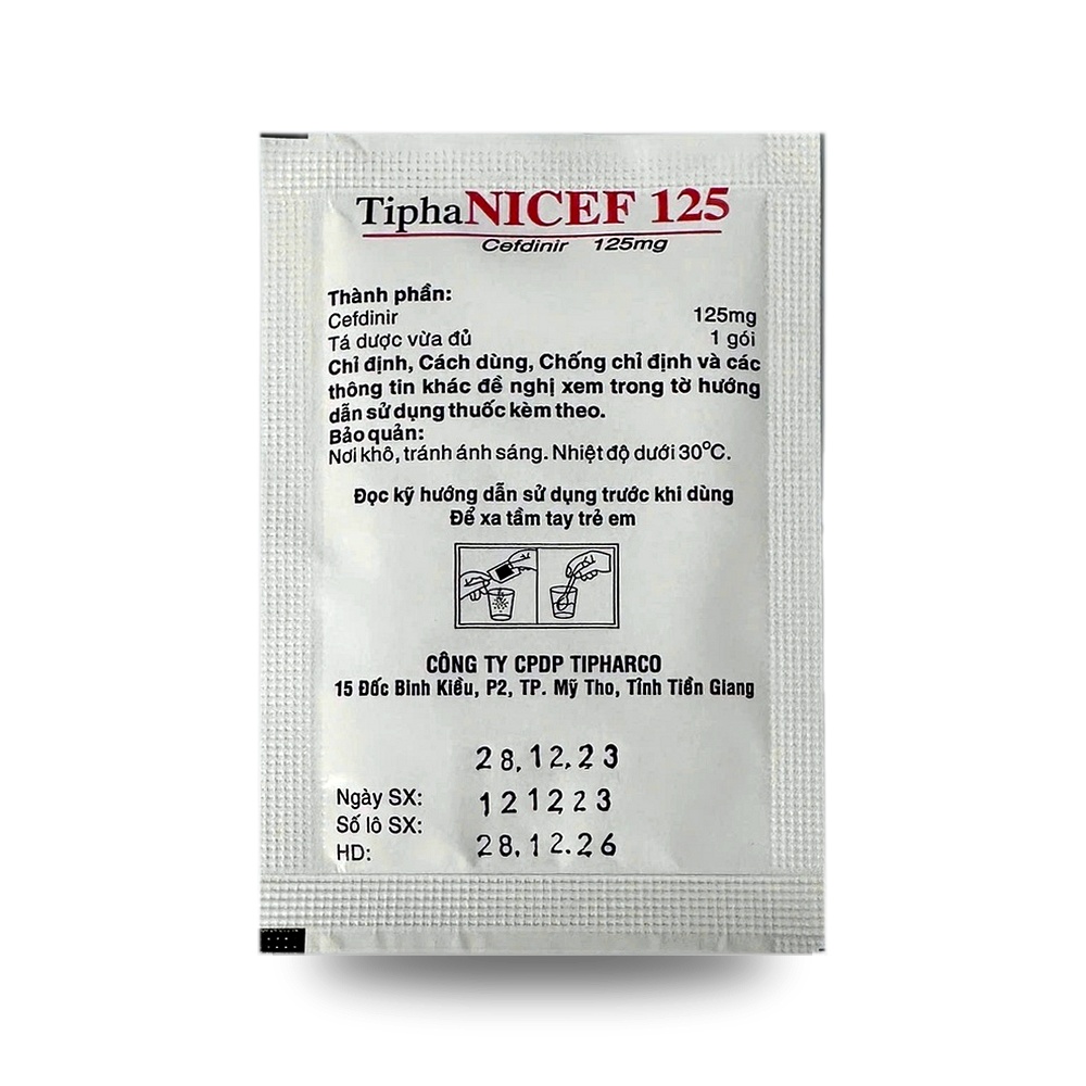 TIPHANICEF 125 — Kháng sinh điều trị nhiễm khuẩn - ảnh 6
