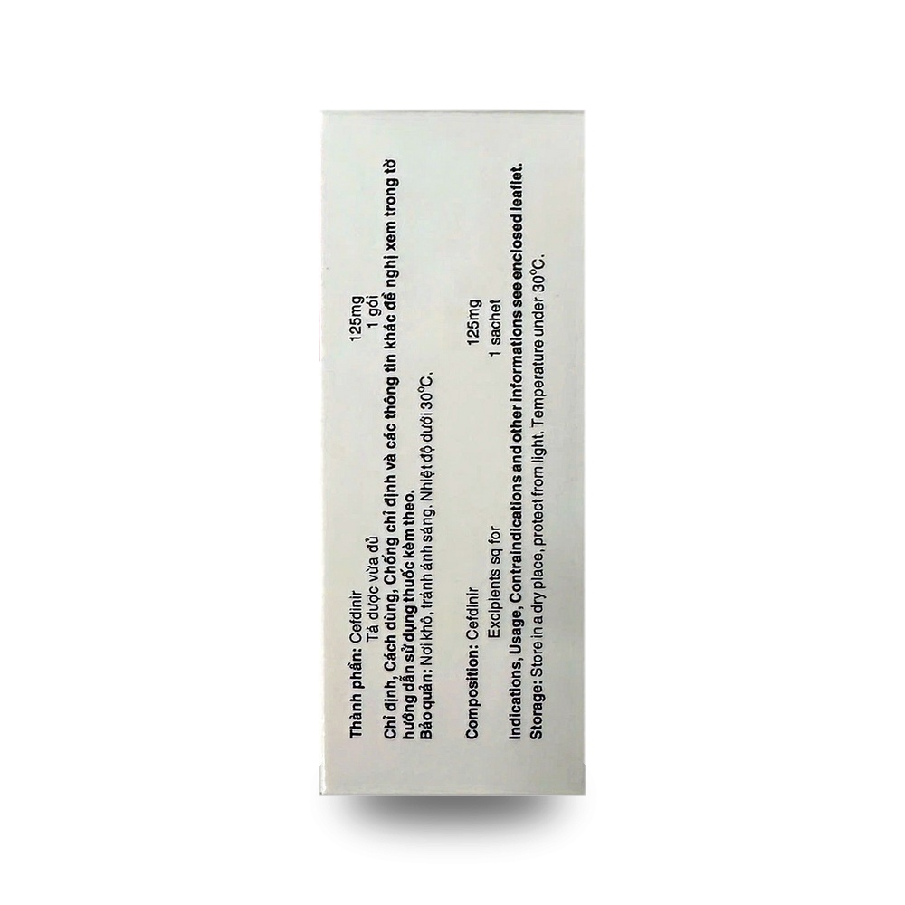 TIPHANICEF 125 — Kháng sinh điều trị nhiễm khuẩn - ảnh 2