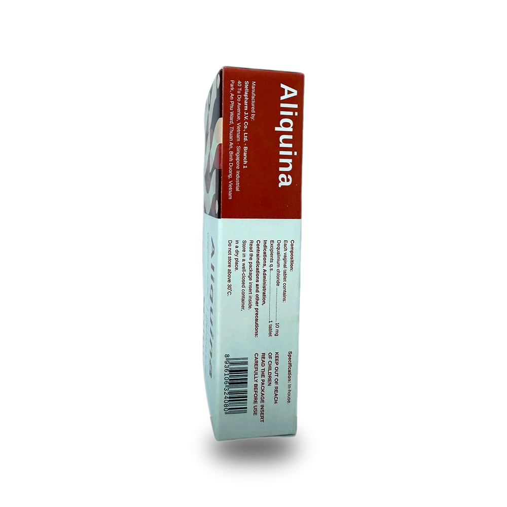 ALIQUINA — Điều trị viêm âm đạo do nhiễm khuẩn - ảnh 2