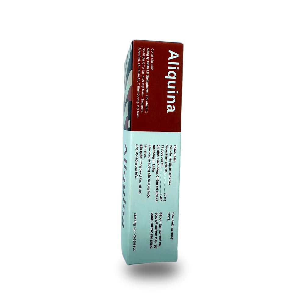ALIQUINA — Điều trị viêm âm đạo do nhiễm khuẩn - ảnh 5