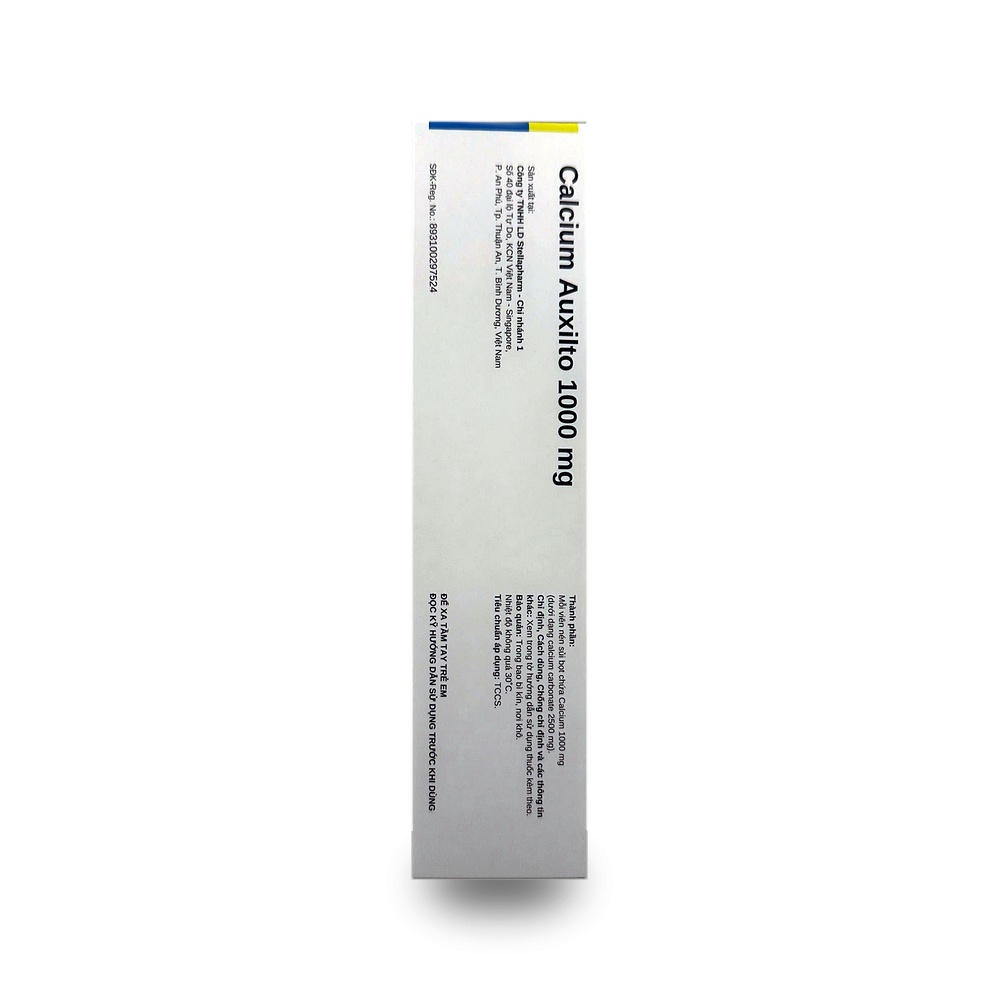 CALCIUM AUXILTO 1000mg — Viên sủi cung cấp 1000mg canxi nguyên tố - ảnh 4