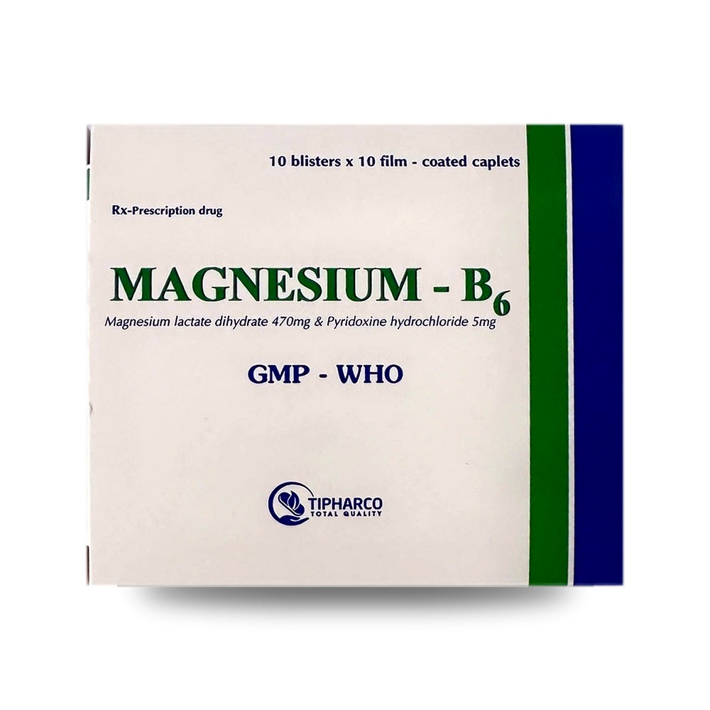 MAGNESIUM-B6 — Điều trị các trường hợp thiếu Magie - ảnh 10