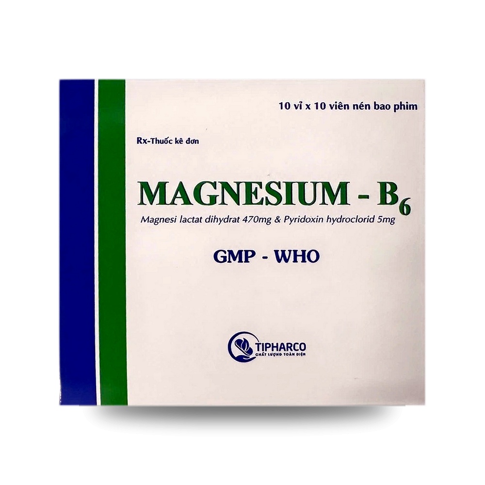 MAGNESIUM-B6 — Điều trị các trường hợp thiếu Magie - ảnh 8