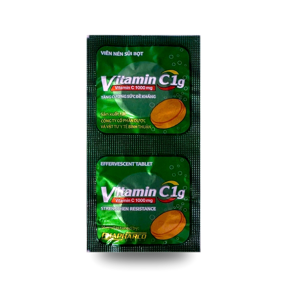 VITAMIN C1g — Phòng và điều trị tình trạng thiếu vitamin C - ảnh 8