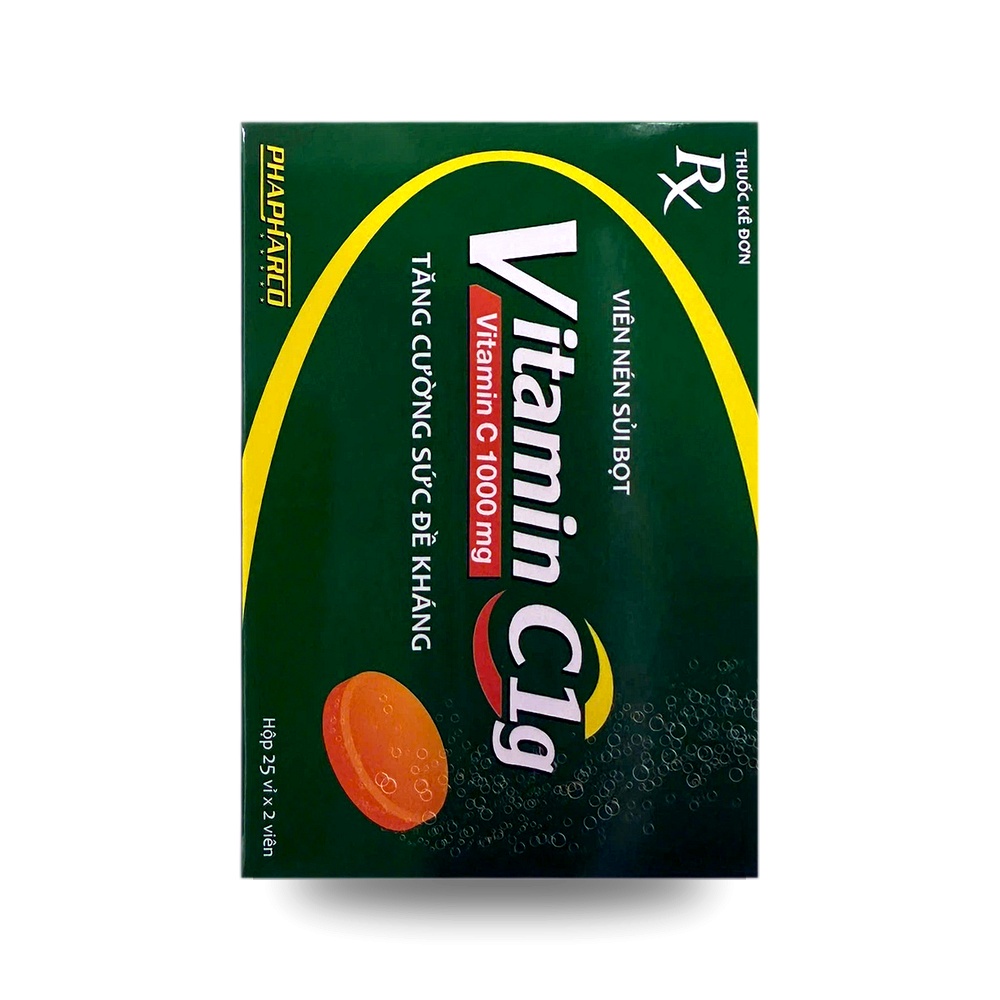 VITAMIN C1g — Phòng và điều trị tình trạng thiếu vitamin C - ảnh 2