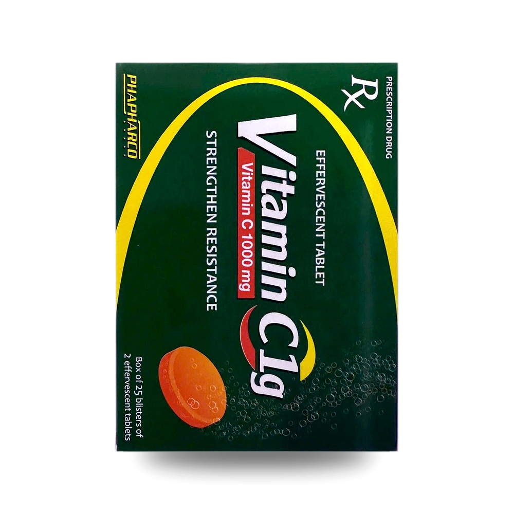 VITAMIN C1g — Phòng và điều trị tình trạng thiếu vitamin C - ảnh 4