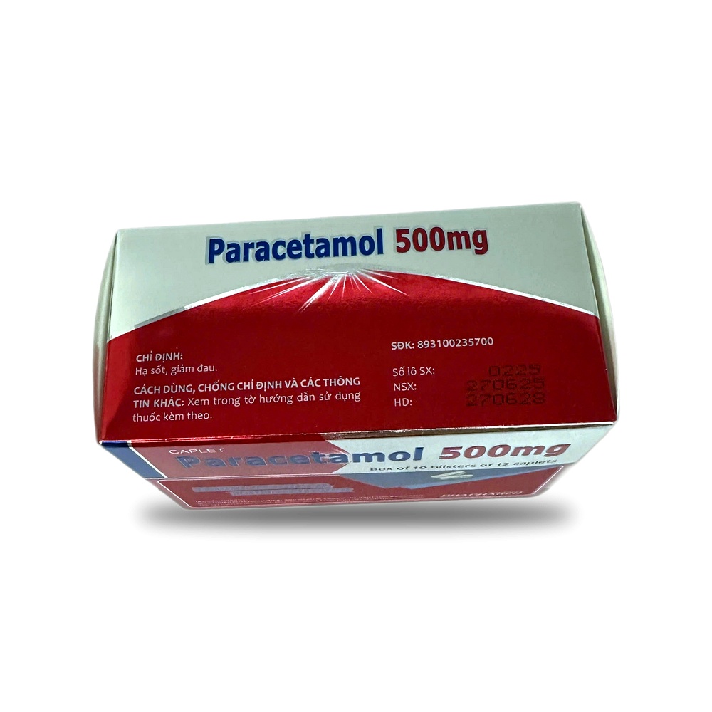 PARACETAMOL 500mg — Hạ sốt, giảm đau - ảnh 9