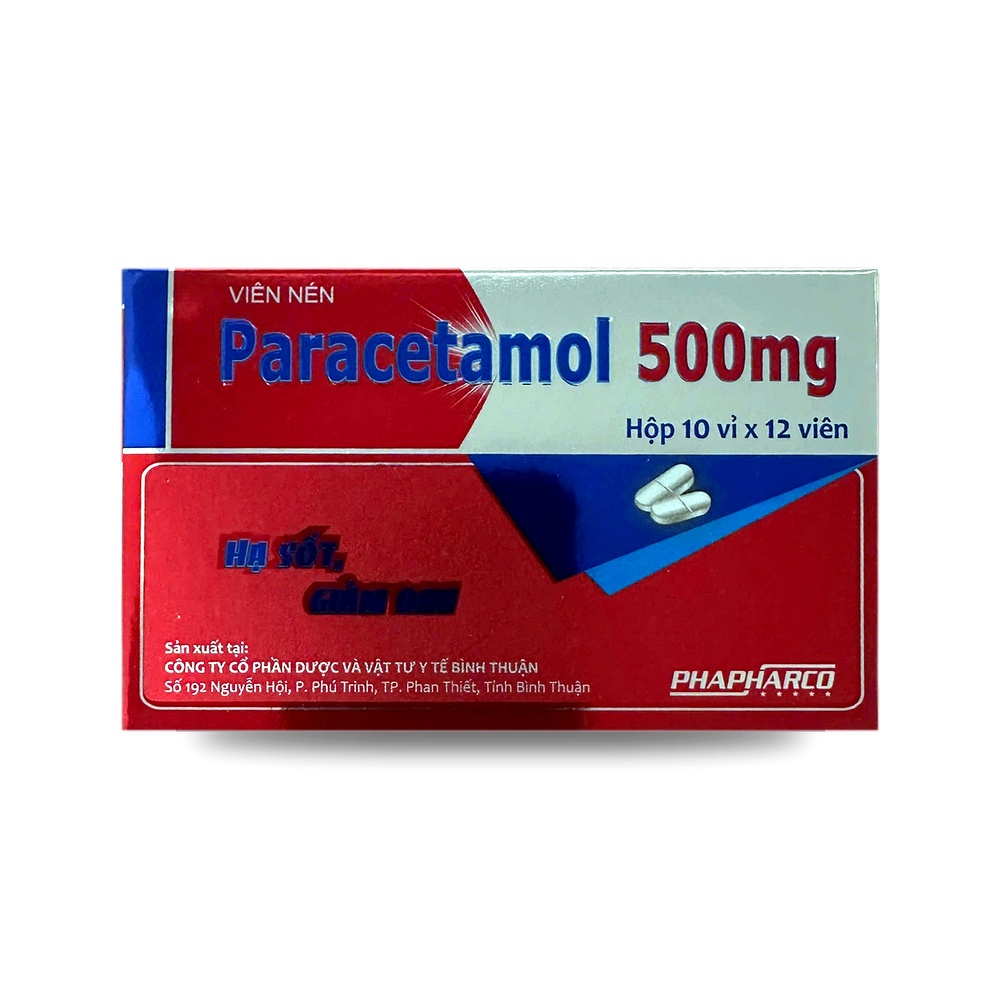 PARACETAMOL 500mg — Hạ sốt, giảm đau - ảnh 10