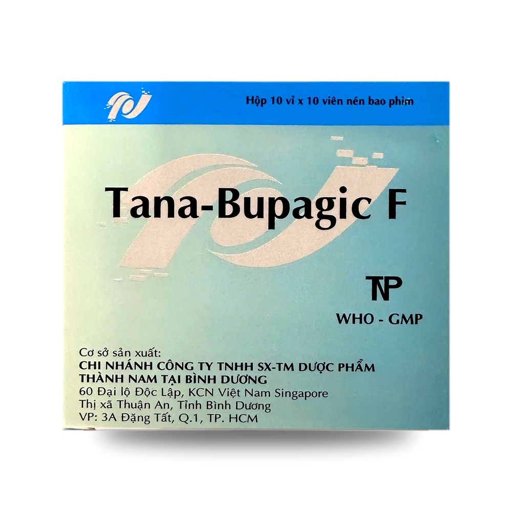 TANA-BUPAGIC F — Giảm đau ở mức độ nhẹ đến vừa - ảnh 11