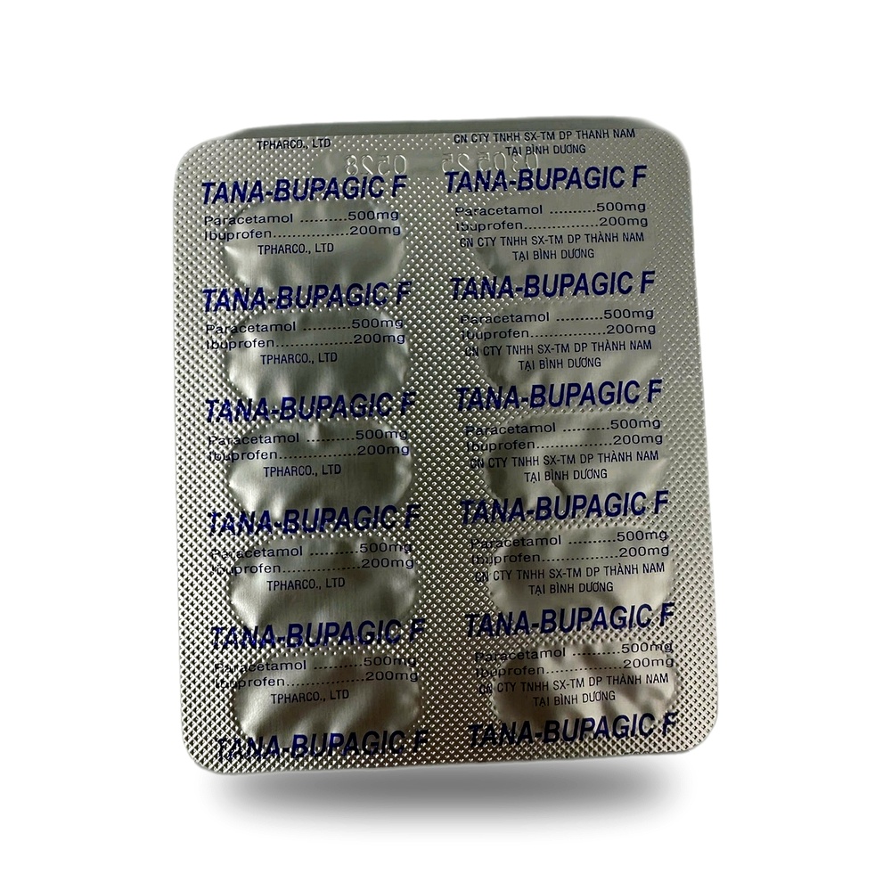 TANA-BUPAGIC F — Giảm đau ở mức độ nhẹ đến vừa - ảnh 6