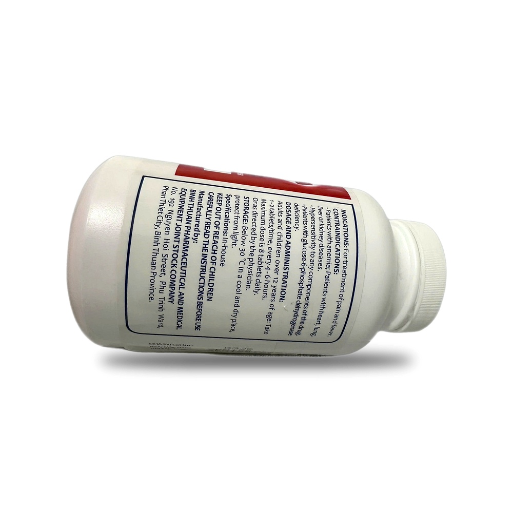 TUSPI 500mg — Hạ sốt, giảm đau - ảnh 3