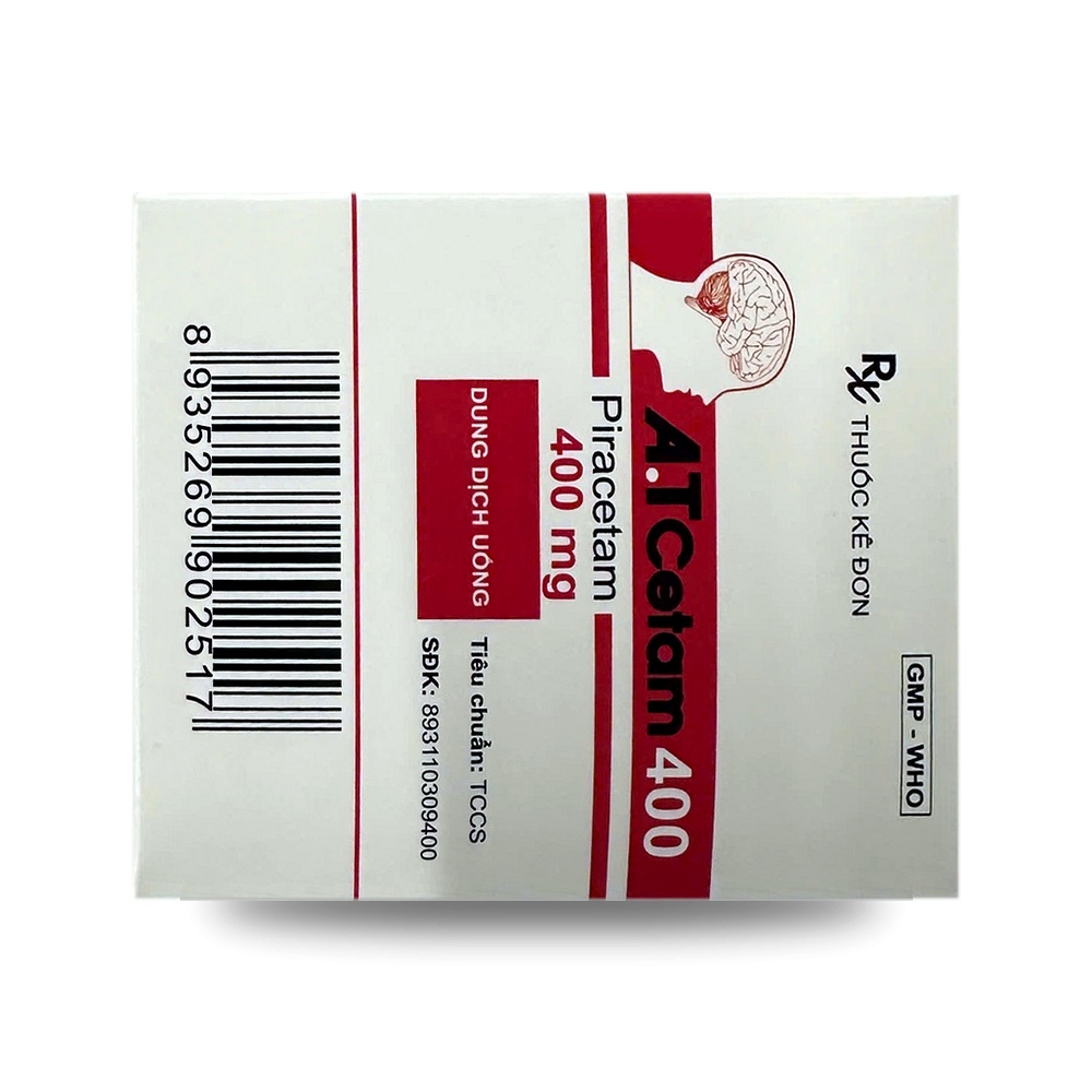 A.T CETAM 400 — Điều trị chóng mặt, suy giảm nhận thức - ảnh 3