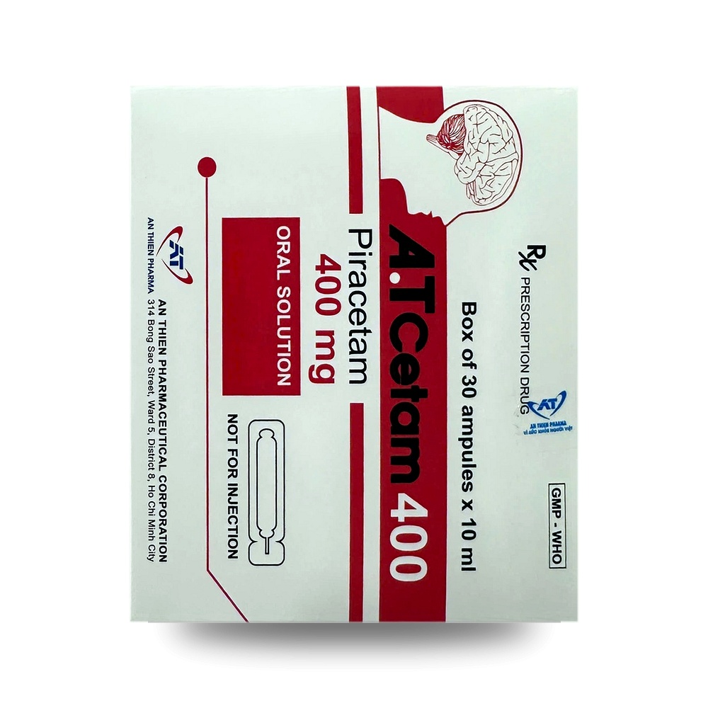 A.T CETAM 400 — Điều trị chóng mặt, suy giảm nhận thức - ảnh 2