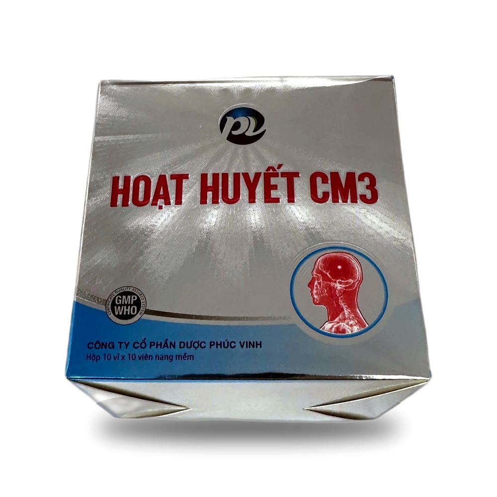 HOẠT HUYẾT CM3 — Điều trị thiểu năng tuần hoàn não và tuần hoàn ngoại vi - ảnh 7