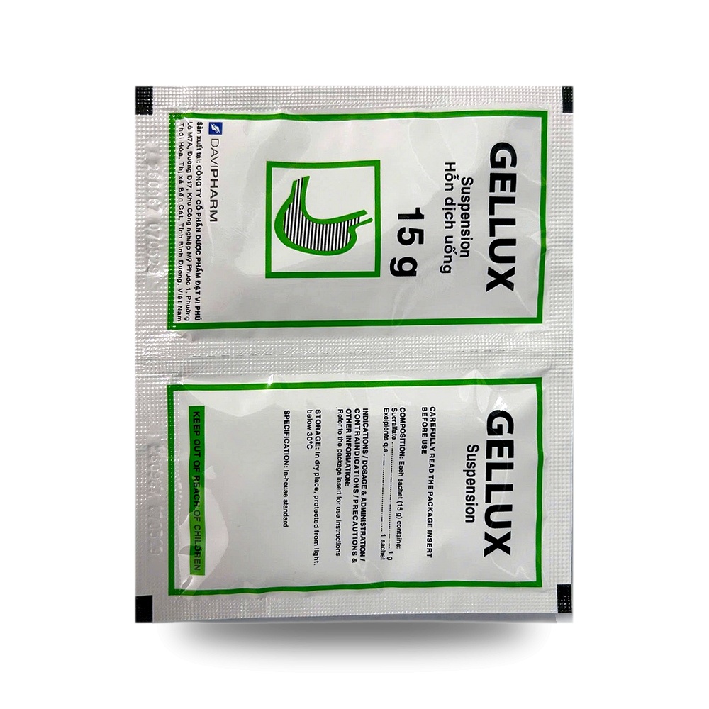 GELLUX — Điều trị loét dạ dày, tá tràng - ảnh 2