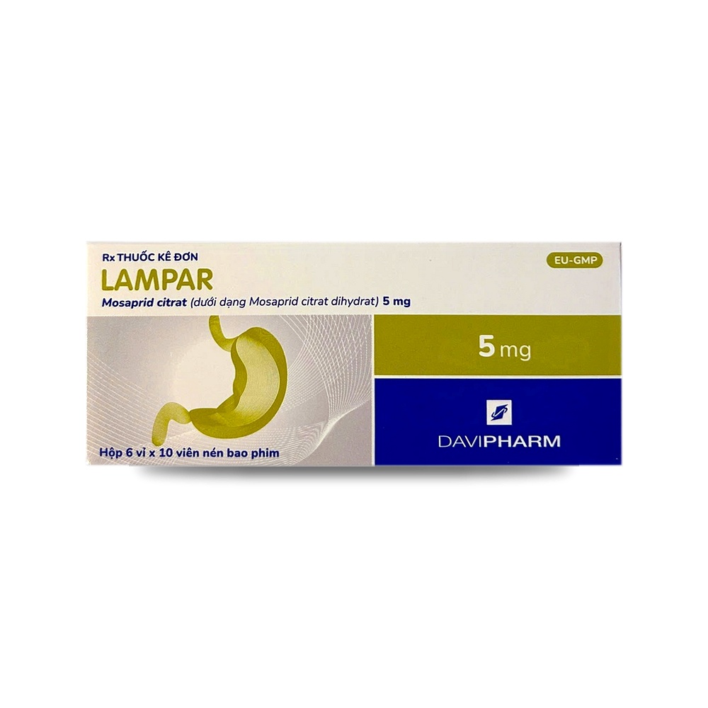 LAMPAR — Điều trị các triệu chứng dạ dày – ruột - ảnh 9